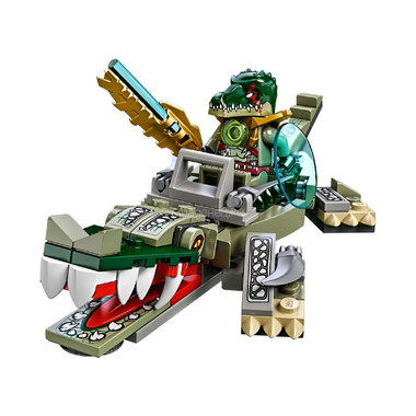 Конструктор LEGO Chima серия Легенды Чимы 70126 Легендарные звери: Крокодил 0