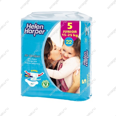 Подгузники Helen Harper Air Comfort Junior 15-25 кг (22 шт) 0