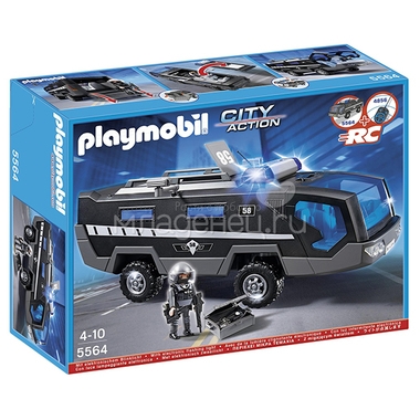 Игровой набор Playmobil Машина специального назначения со светом и звуком 0