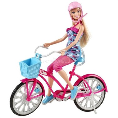 Игровой набор Barbie Прогулка на велосипеде 1