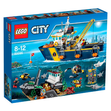 Конструктор LEGO City 60095 Корабль исследователей морских глубин 5