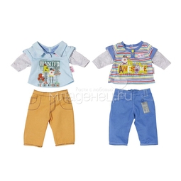 Одежда для кукол Zapf Creation Baby Born Стильная для мальчика (В ассортименте)