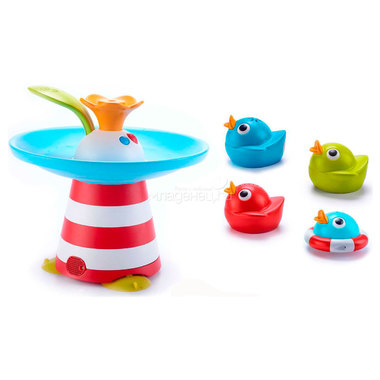 Игрушка для ванны Yookidoo Музыкальная игрушка - фонтан Утиные гонки 1