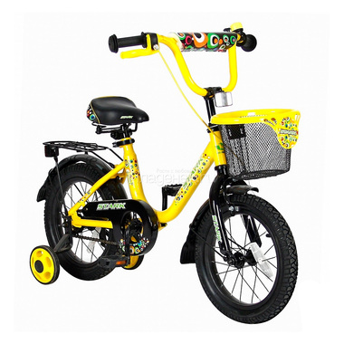 Велосипед двухколесный Velolider 14" Lider Stark 14U-009 Желтый/Черный 1