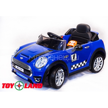 Электромобиль Toyland Mini Cooper HL198 Синий 0