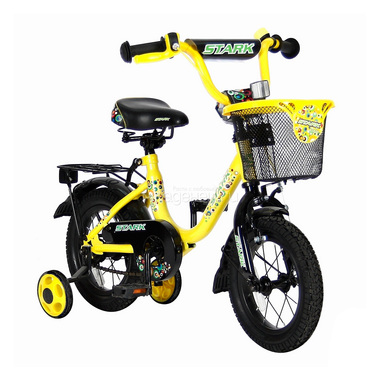 Велосипед двухколесный Velolider 12" Lider Stark 12U-009 Желтый/Черный 1