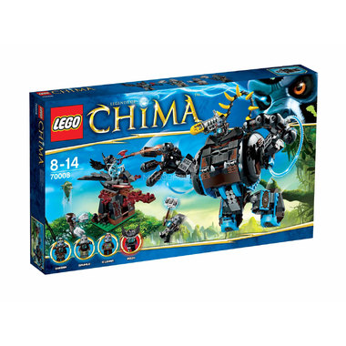 Конструктор LEGO Chima серия Легенды Чимы 70008 Боевая машина Гориллы Горзана 1