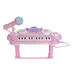 Музыкальный детский центр Everflo Пианино Розовый HS0356831