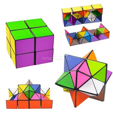 Кубик-антистресс 1Toy Infinity Cube 0