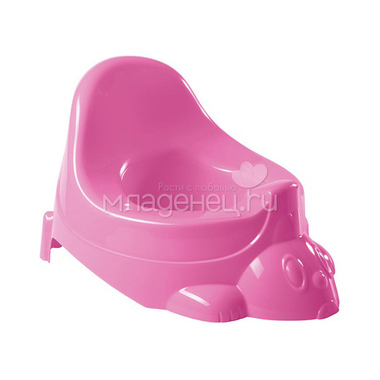 Горшок-игрушка Бытпласт Цвет - розовый 0