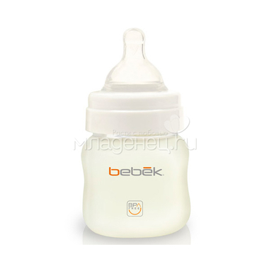 Бутылочка Bebek с силиконовой соской 60 мл (с 0 мес) 0