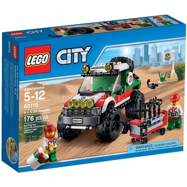 Конструктор LEGO City 60115 Внедорожник 4 x 3 1