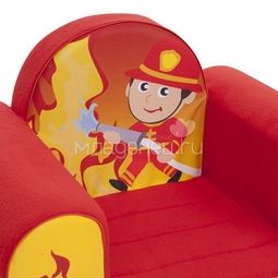 Кресло бескаркасное PAREMO серия Экшен Пожарный