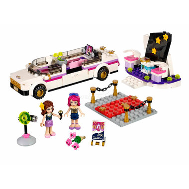 Конструктор LEGO Friends 41107 Поп звезда: лимузин 0