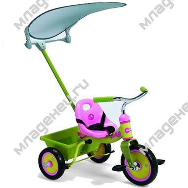Велосипед Italtrike Be Happy Зеленый с розовым 0
