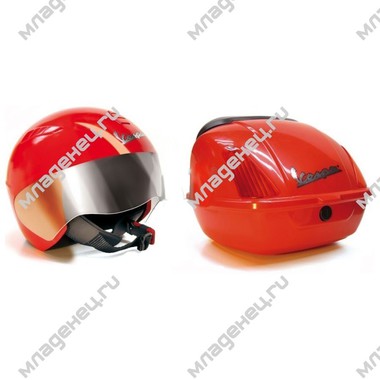 Шлем Peg-Perego и багажник Vespa CS0702 Красный 0