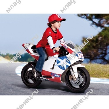 Электромобиль Peg-Perego Ducati GP IGOD0517 Красный с белым 2