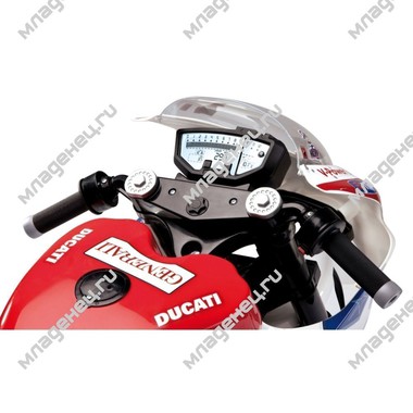 Электромобиль Peg-Perego Ducati GP IGOD0517 Красный с белым 1