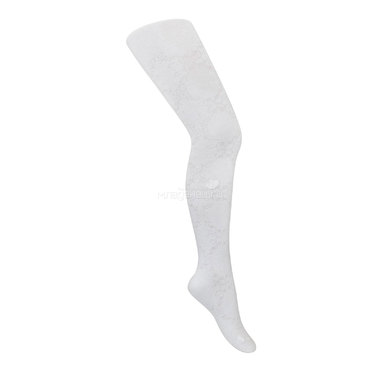 Колготки Para Socks однотонные K2D1 р 98-104 см белый 0