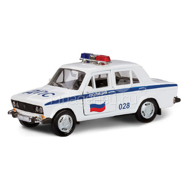 Машинка Autotime LADA 2106 полиция 1:36 0
