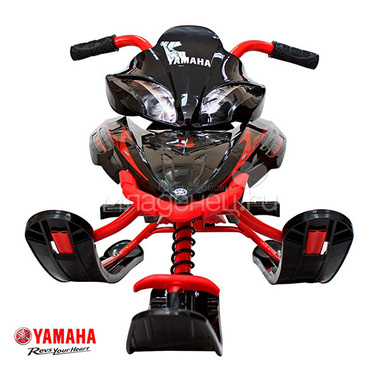 Снегокат YAMAHA YM13001 Apex Snow Bike Titanium Black/Red 5