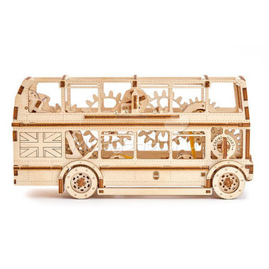 Механическая модель Wooden City Лондонский автобус (216 деталей) 2