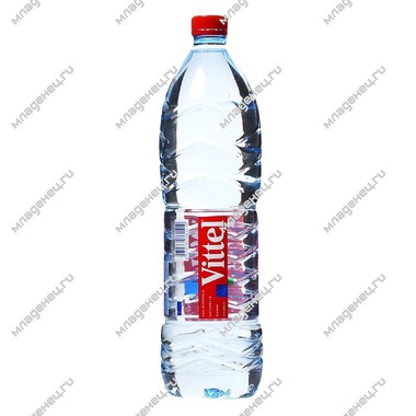 Вода Vittel Виттель Негазированная 1.5 л. (пластик) 0
