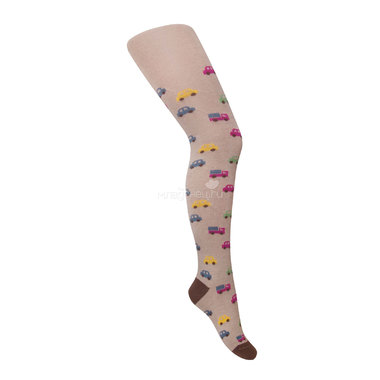 Колготки Para Socks с рисунком K1D26 р 98-104 см бежевый 0