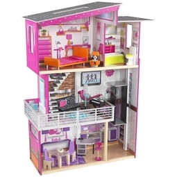 Кукольный домик KidKraft Роскошный дизайн Luxury с мебелью и интерактивом