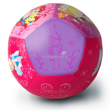 Мяч Fresh-Trend мягкий 12.5см Принцессы 1