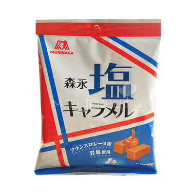 Ириски Morinaga Salt Caramel молочные (с 3 лет) 92 гр 0