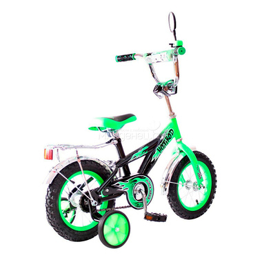 Велосипед двухколесный RT BA Hot-Rod 12" KG1206 Зеленый 2