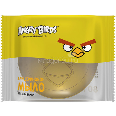 Мыло глицериновое Angry Birds 200 мл Спелый банан 0