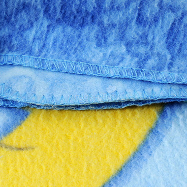 Одеяло Baby Nice байковое 100% хлопок 100х140 Зайка на луне (голубой, розовый, зеленый) 6