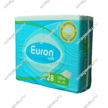 Пеленки Euron Soft Ultra 60х90 см (28 шт) 0