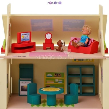 Кукольный домик PAREMO София, 15 предметов мебели 6
