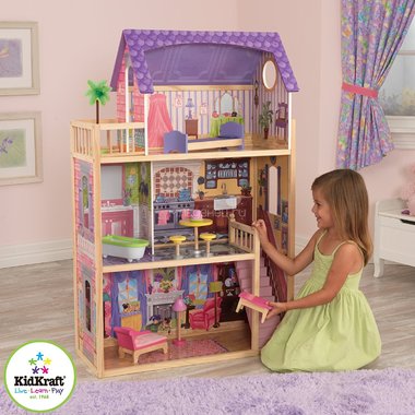 Дом для кукол до 30 см KidKraft Кайла Kayla dollhouse, 10 предметов мебели 2