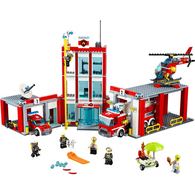 Конструктор LEGO City 60110 Пожарная часть 2