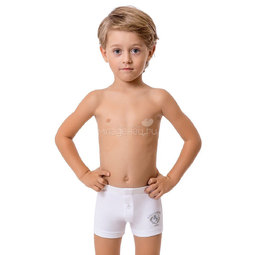 Трусы-шорты для мальчиков Nirey Нирей цвет белый 