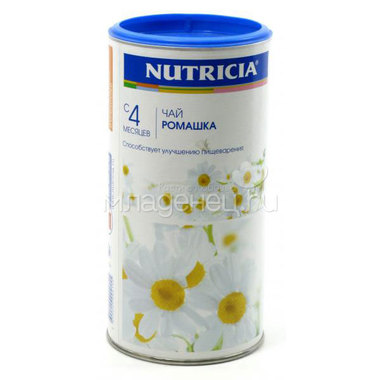 Чай детский Nutricia 200 гр Ромашка (с 4 мес) 0