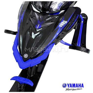 Снегокат YAMAHA YM13001 Apex Snow Bike Titanium Black/Blue 14