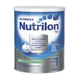 Заменитель Nutricia Nutrilon Пре 400 гр №1 (с 0 мес)