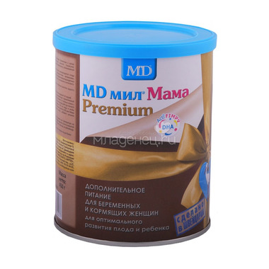 Сухая смесь MDмил Мама для беременных и кормящих мам Premium в банке (450 гр) 0