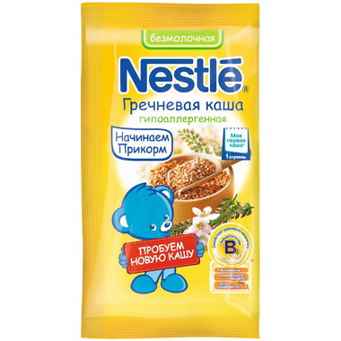 Каша Nestle безмолочная 20 гр Гречневая (1 ступень) 0
