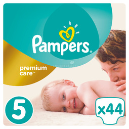 Подгузники Pampers Premium Care Junior 11-18 кг (44 шт) Размер 5