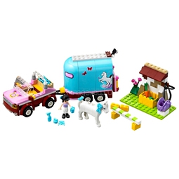 Конструктор LEGO Friends 3186 Эмма и трейлер для её лошадки