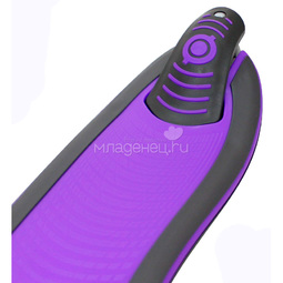 Самокат Globber Elite F My free Fold up со светящейся платформой Purple