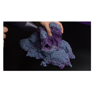 Термохромный песок Лепа 500 гр Меняющий цвет из пурпурного в синий 1
