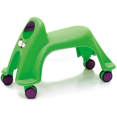 Каталка ToyMonster Smiley Neon Whirlee Green 0