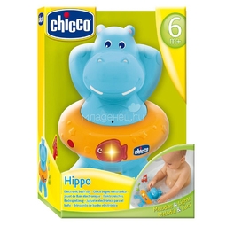 Игрушка для ванны Chicco Счастливый бегемотик